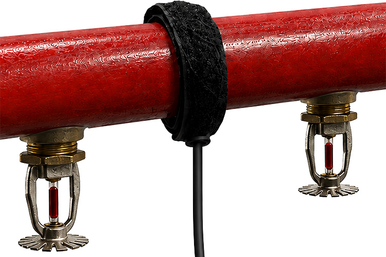 Securing your Temp Stick Pipe Temperature Strap