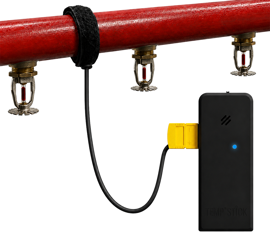Adjustable Pipe Temperature Strap