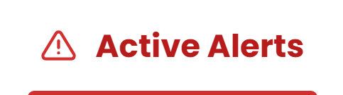 Active Alerts