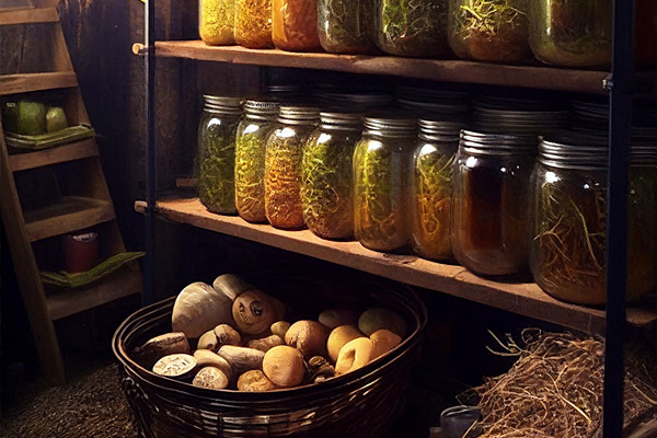 Temperature monitor for wine cellars and root cellars