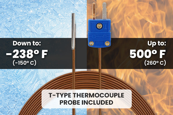 Temp Stick PRO with Temperature Pipe Clamp
