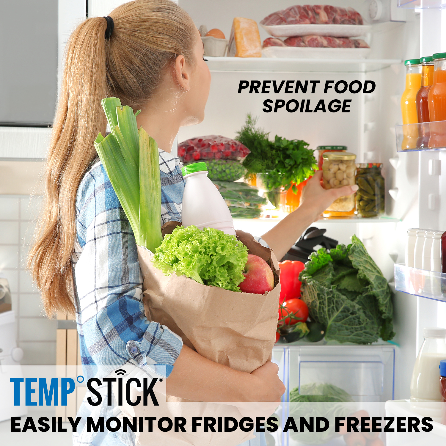 Temp Stick® WiFi Temperature & Humidity Sensor