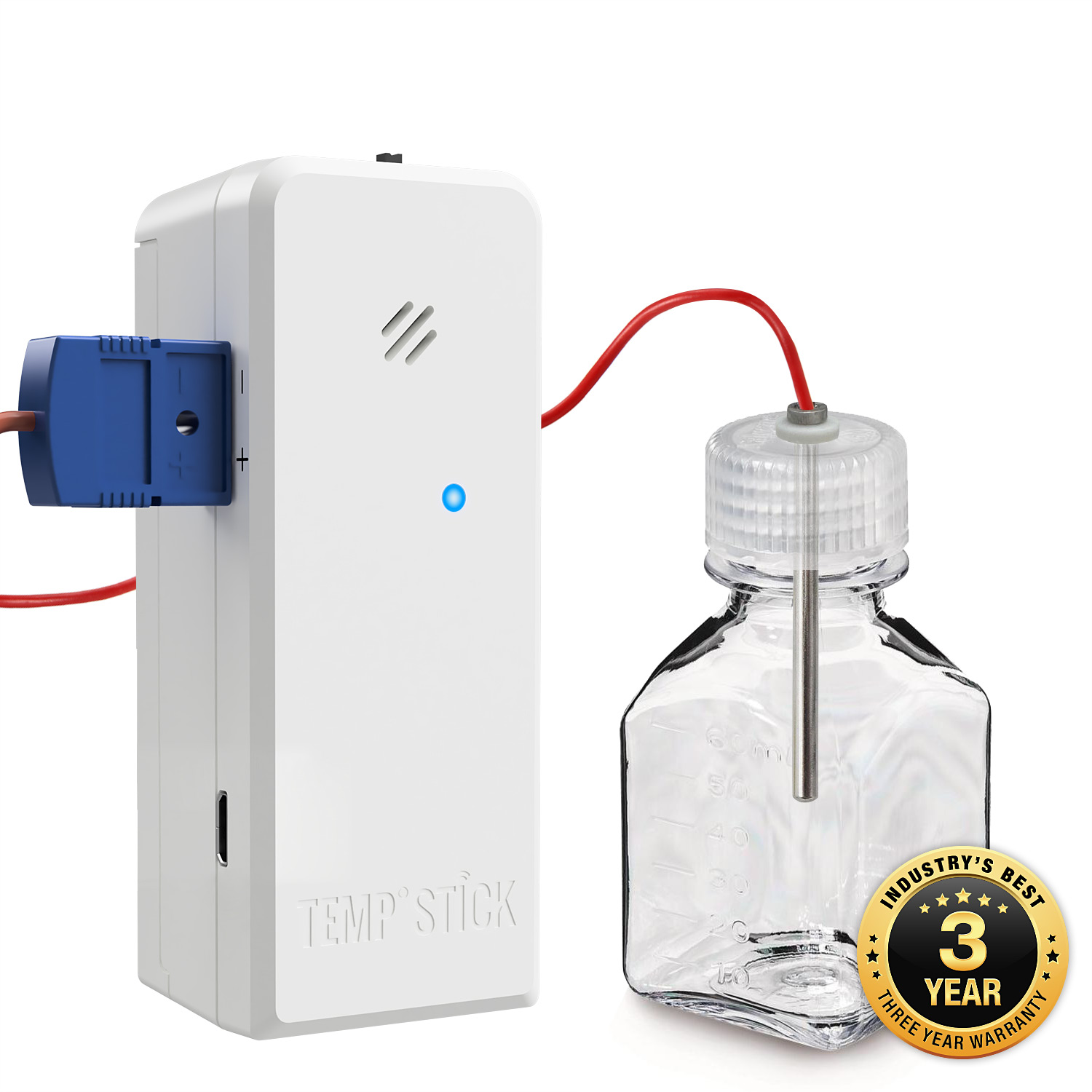 Temp Stick PRO with Buffer Bottle